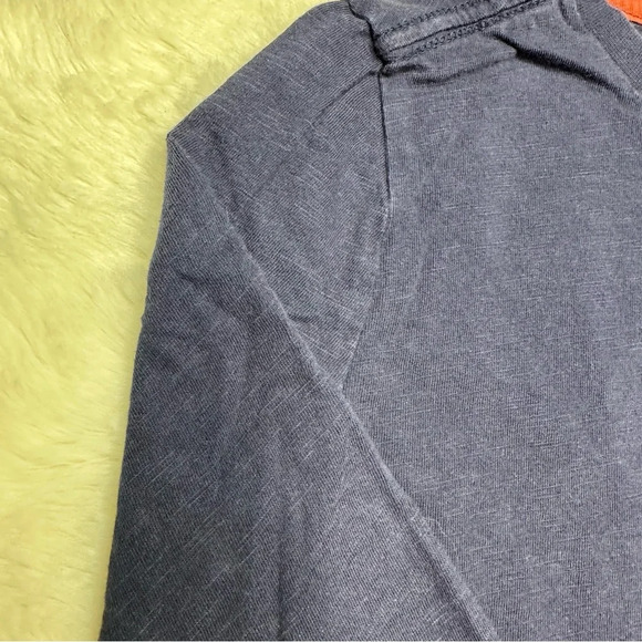 Tommy Bahama Long Sleeved Henley Shirt Blue Size 6 - Picture 14 of 16